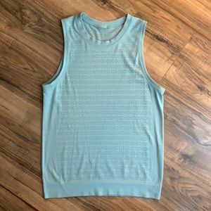 Lululemon baby blue sleeveless tank top. Size 4.